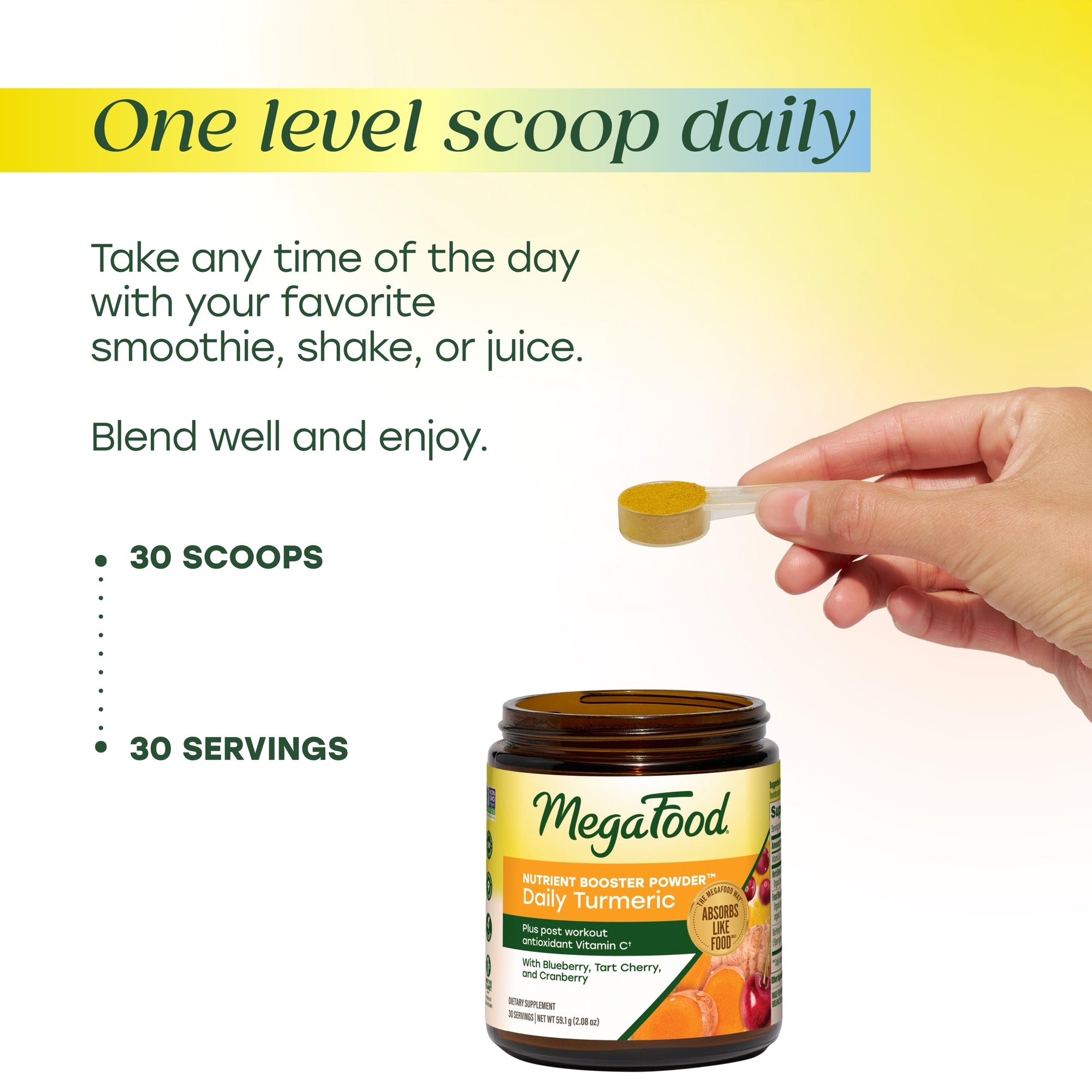 Daily Turmeric Nutrient Booster Powder™