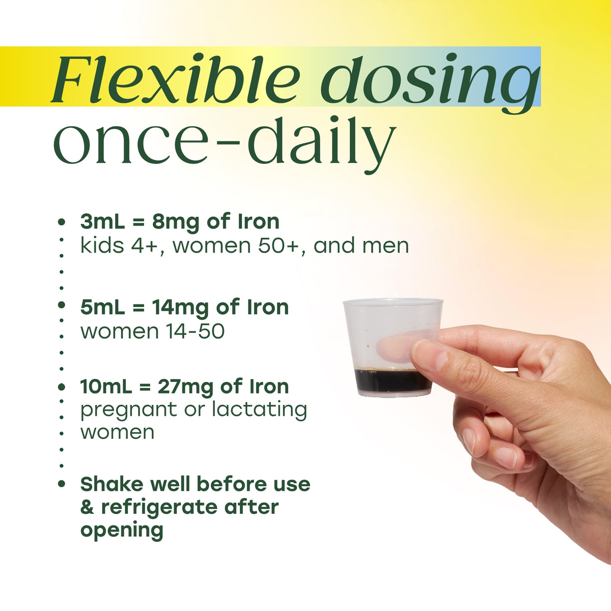 Blood Builder™  Liquid Iron Once Daily