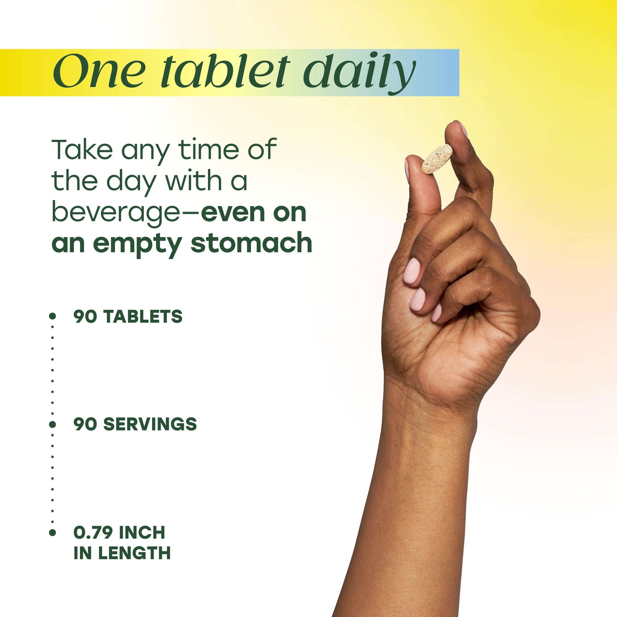 One Daily Multivitamin