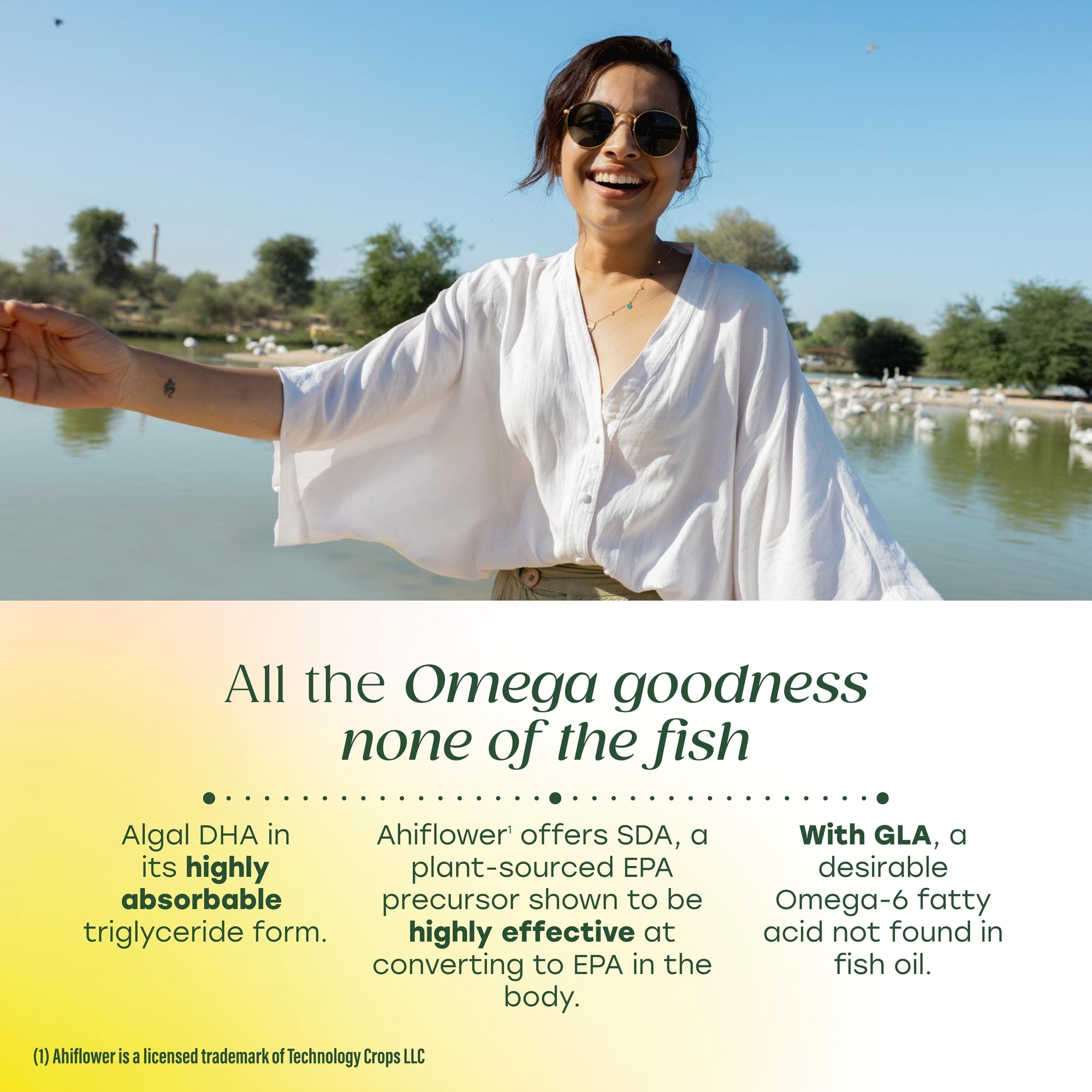 All of the Omega goodness, none of the fish