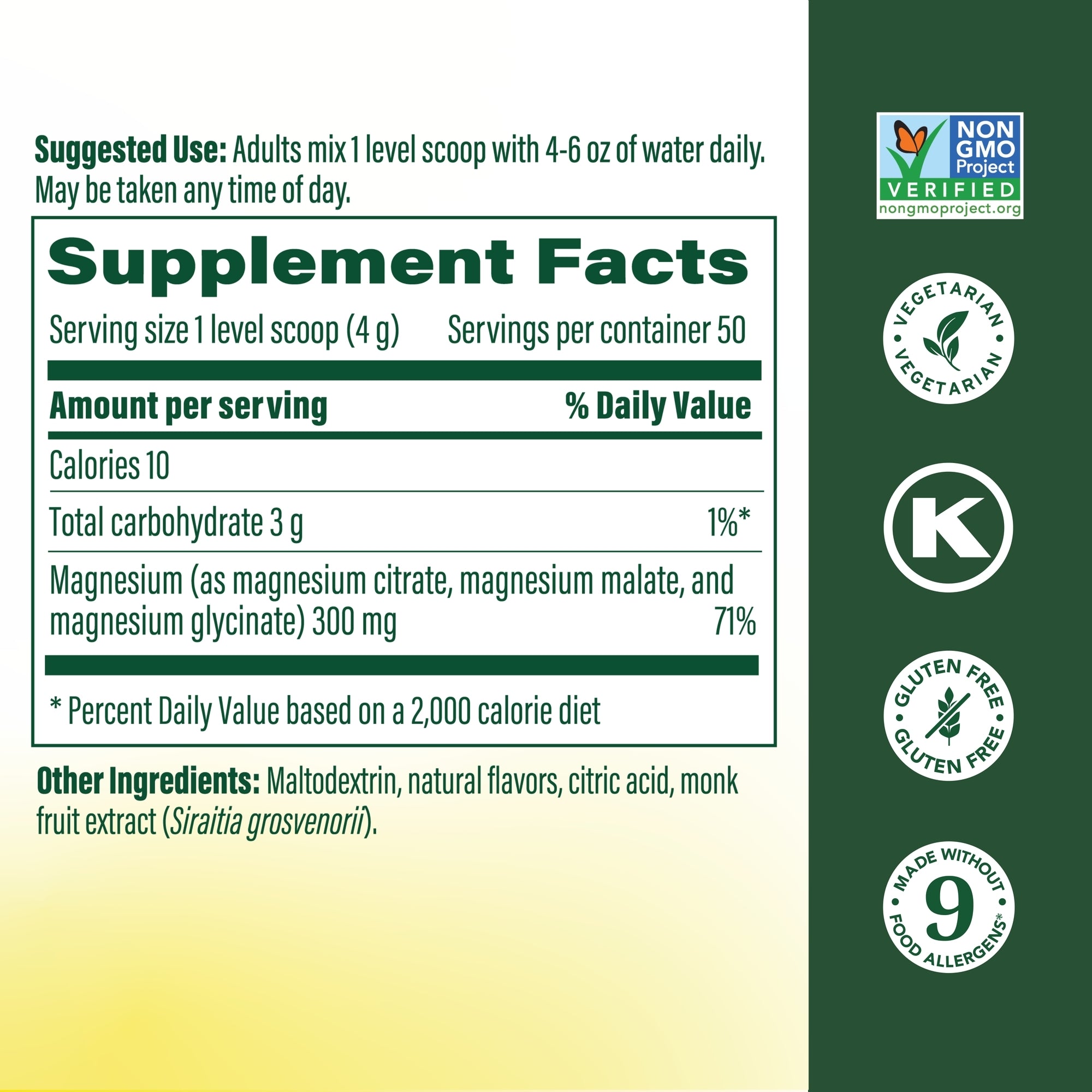 Supplement Facts