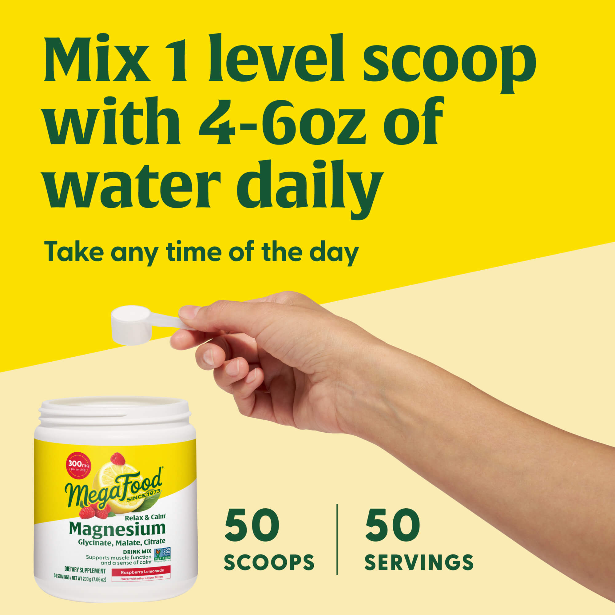 Relax + Calm† Magnesium Powder - Raspberry Lemonade Flavor