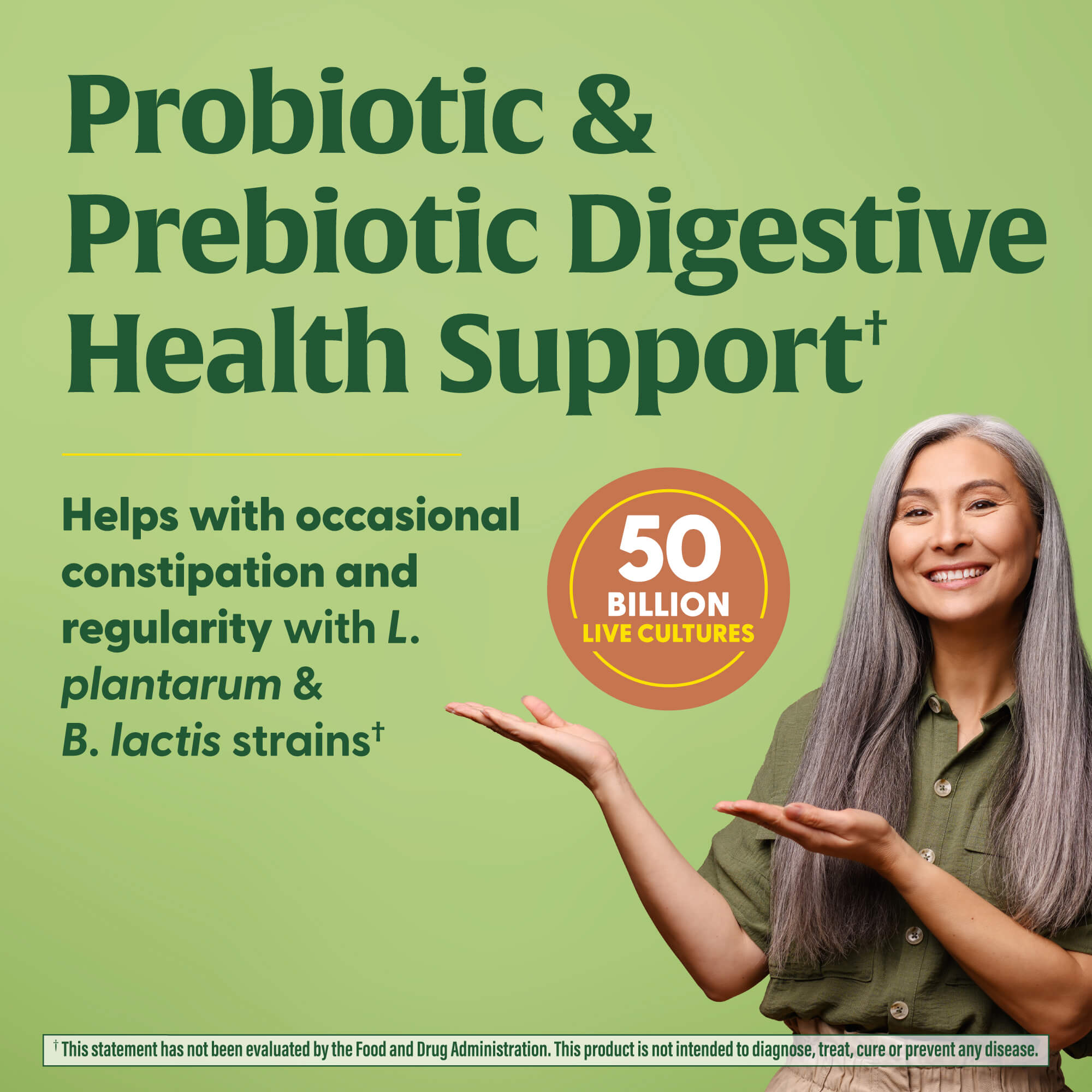 MegaFlora® Probiotic + Prebiotic with Turmeric