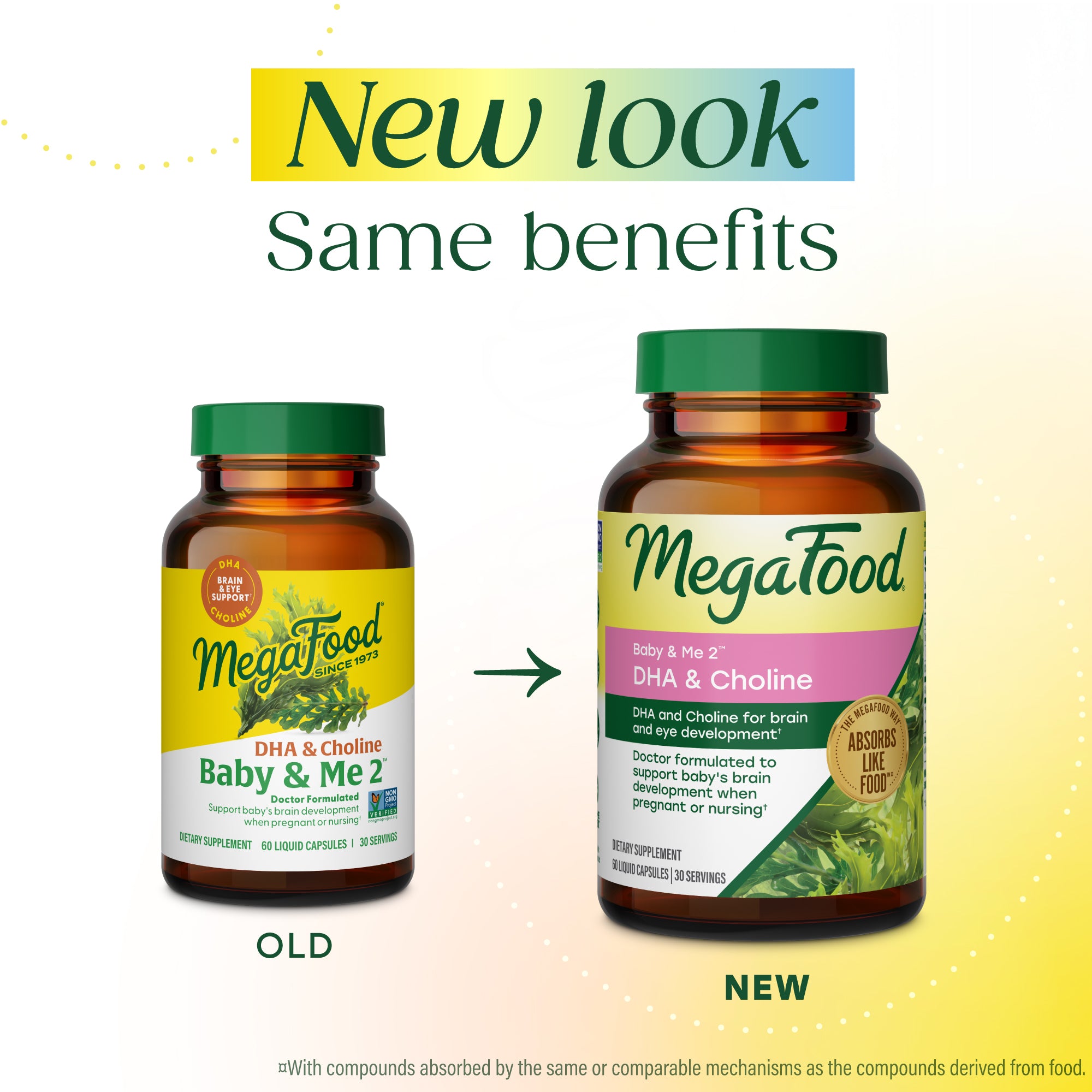 New look, same benefits