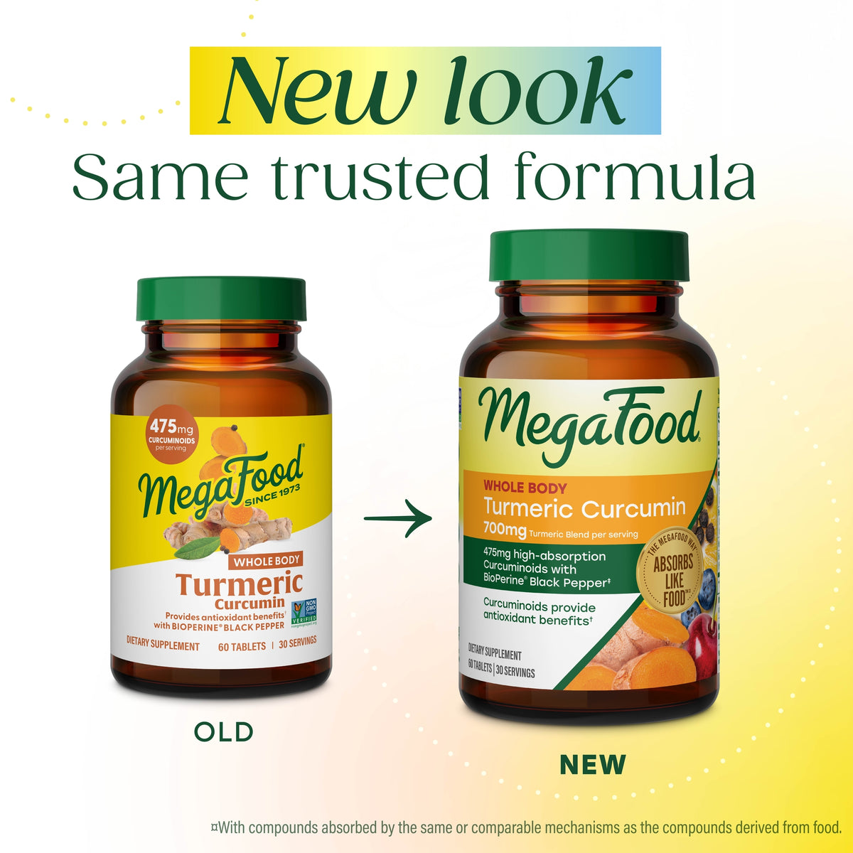 Extra Strength Turmeric Curcumin | MegaFood | Inflammation Supplement