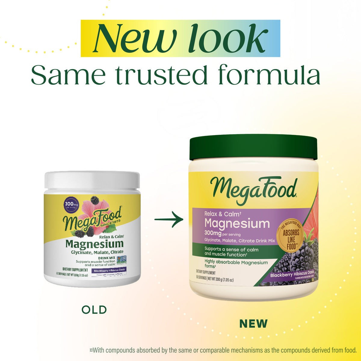 Relax + Calm† Magnesium Powder - Blackberry Hibiscus Oasis Flavor