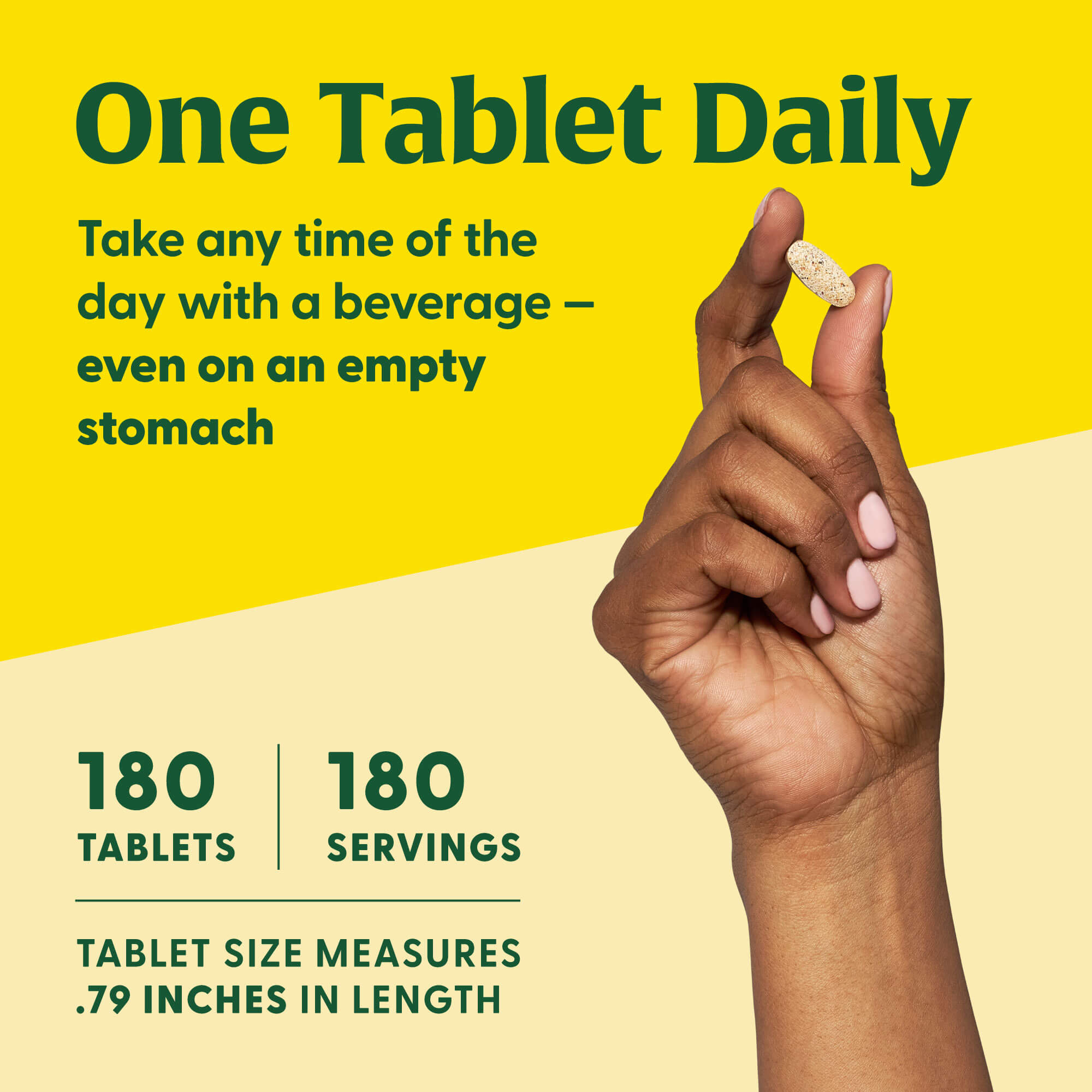 One Daily Multivitamin