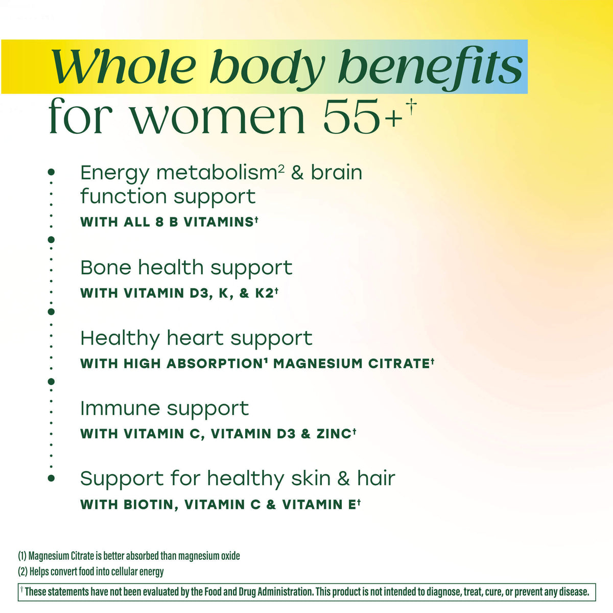 Women's 55+ Whole Body Multi Gummies | MegaFood