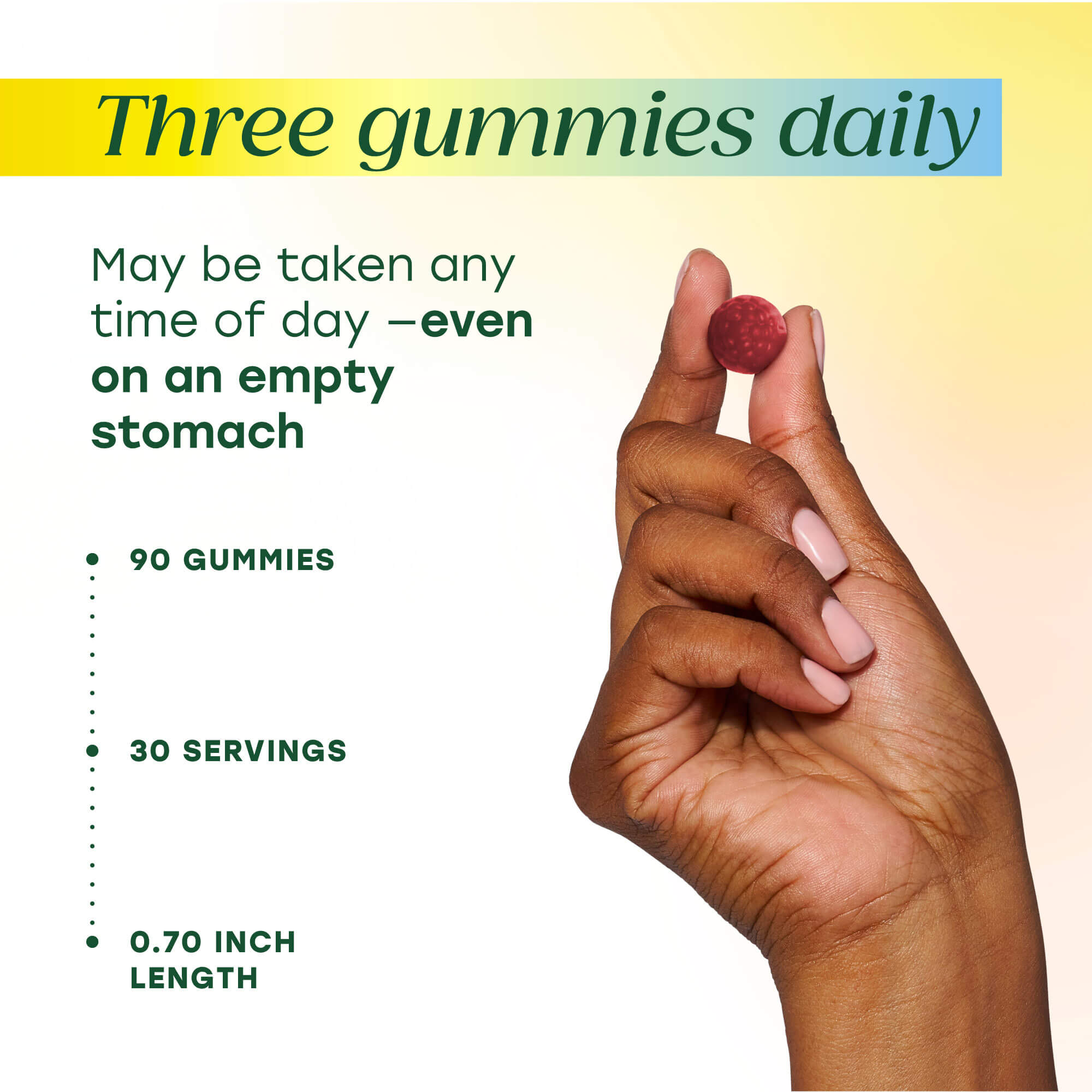Women's Whole Body Gummies Serving