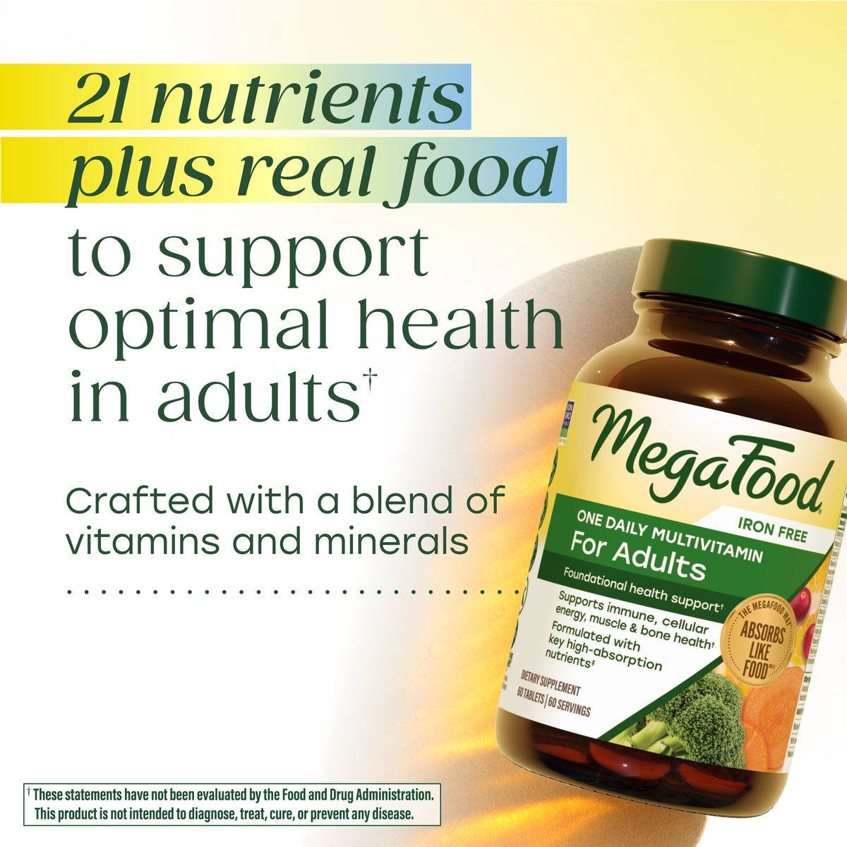 One Daily Iron Free Multivitamin