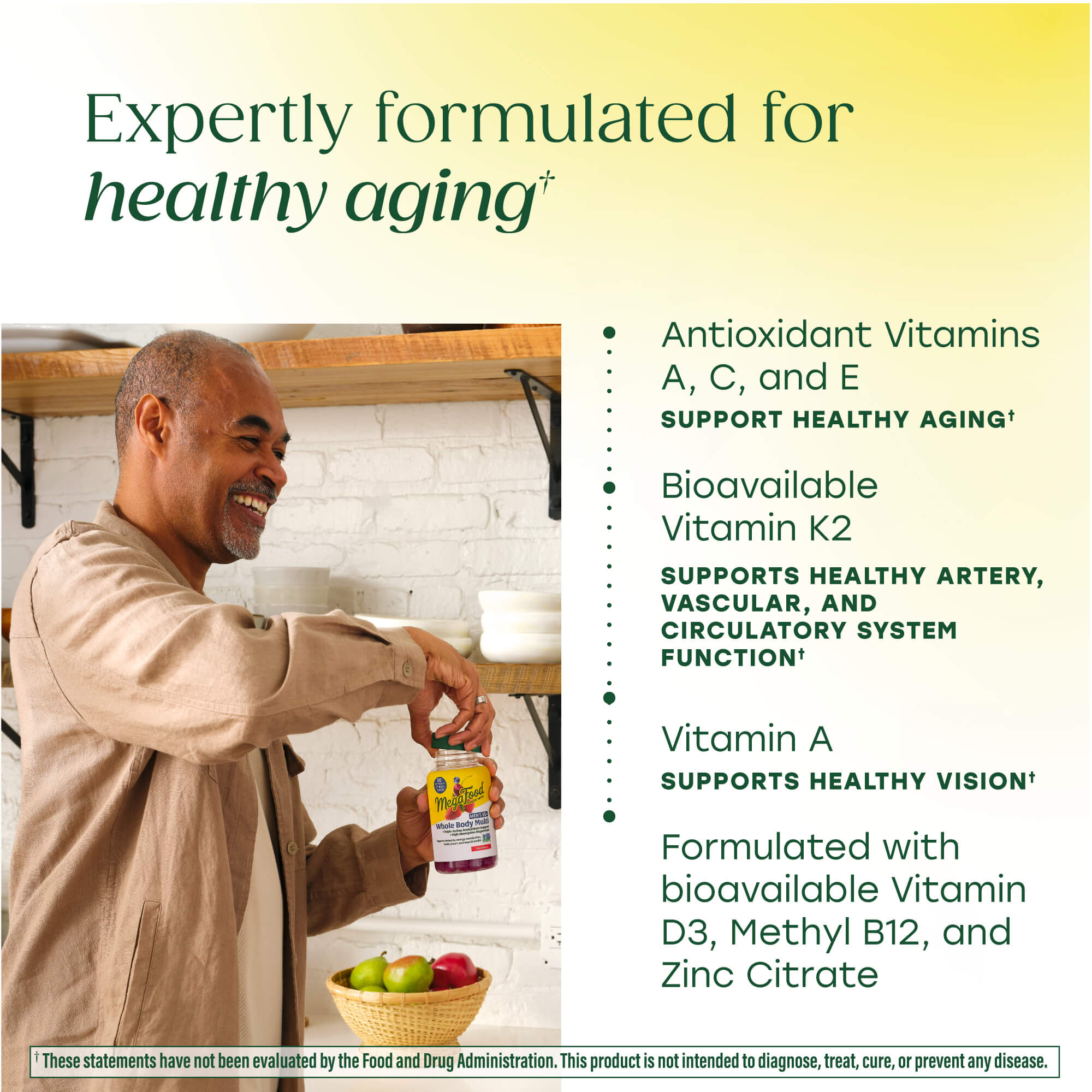 Men's 55+ Whole Body Multi Gummies