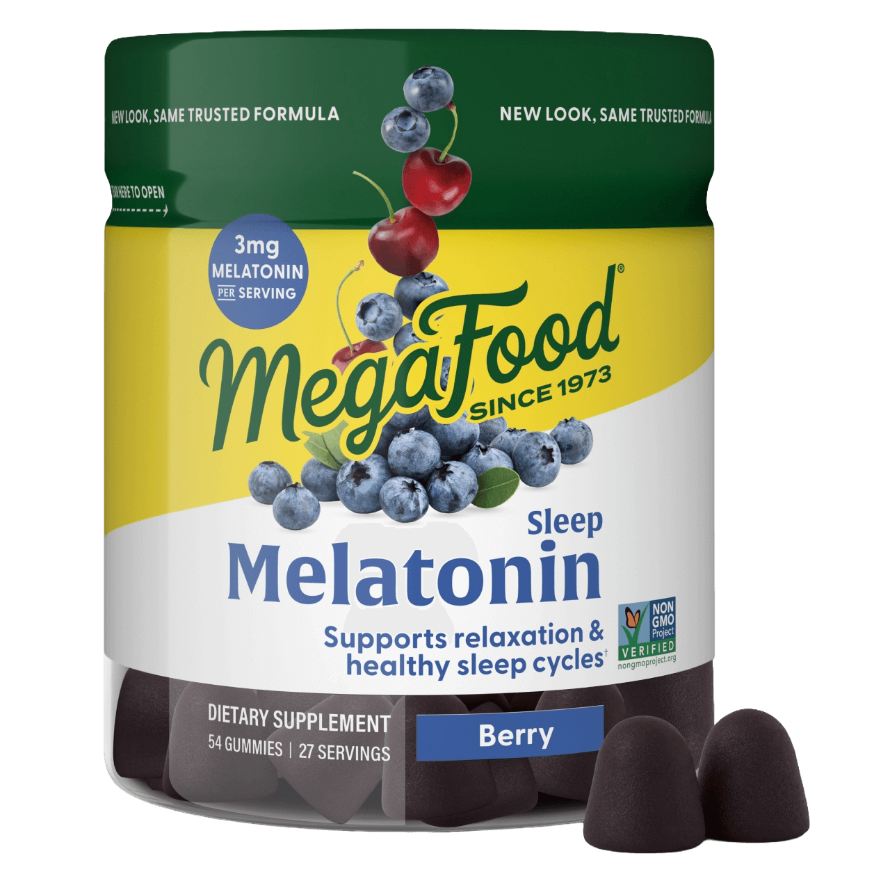 Melatonin Sleep Gummies, 3mg